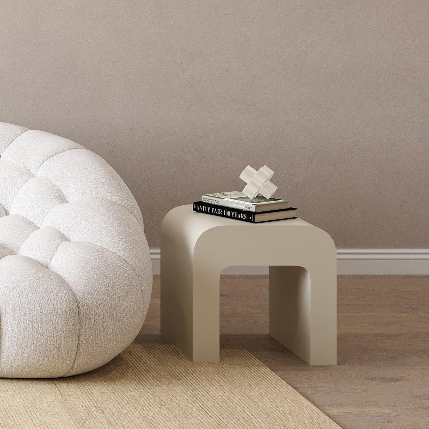 Osna Side Table Alabaster