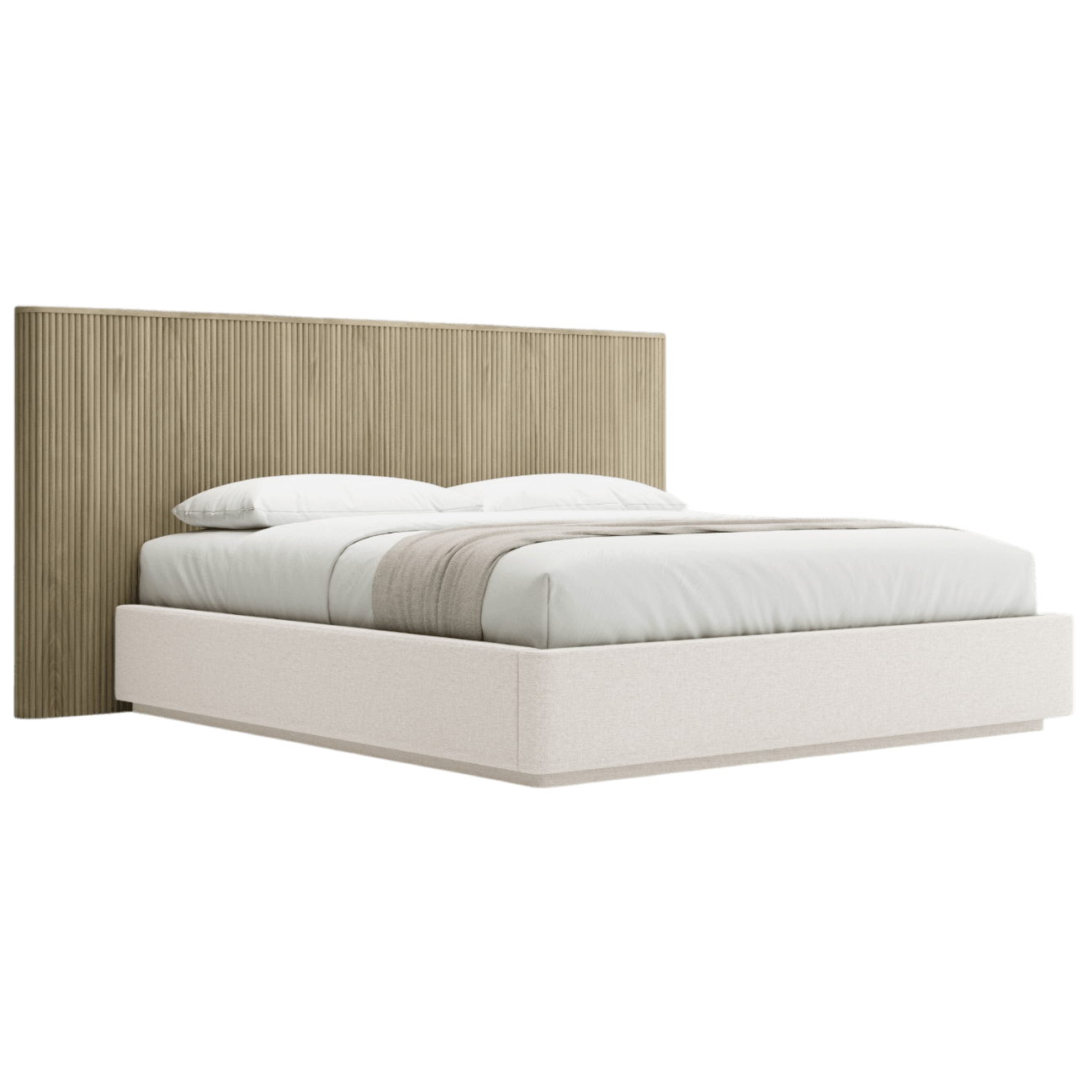 Oxford Bed Greige Oak