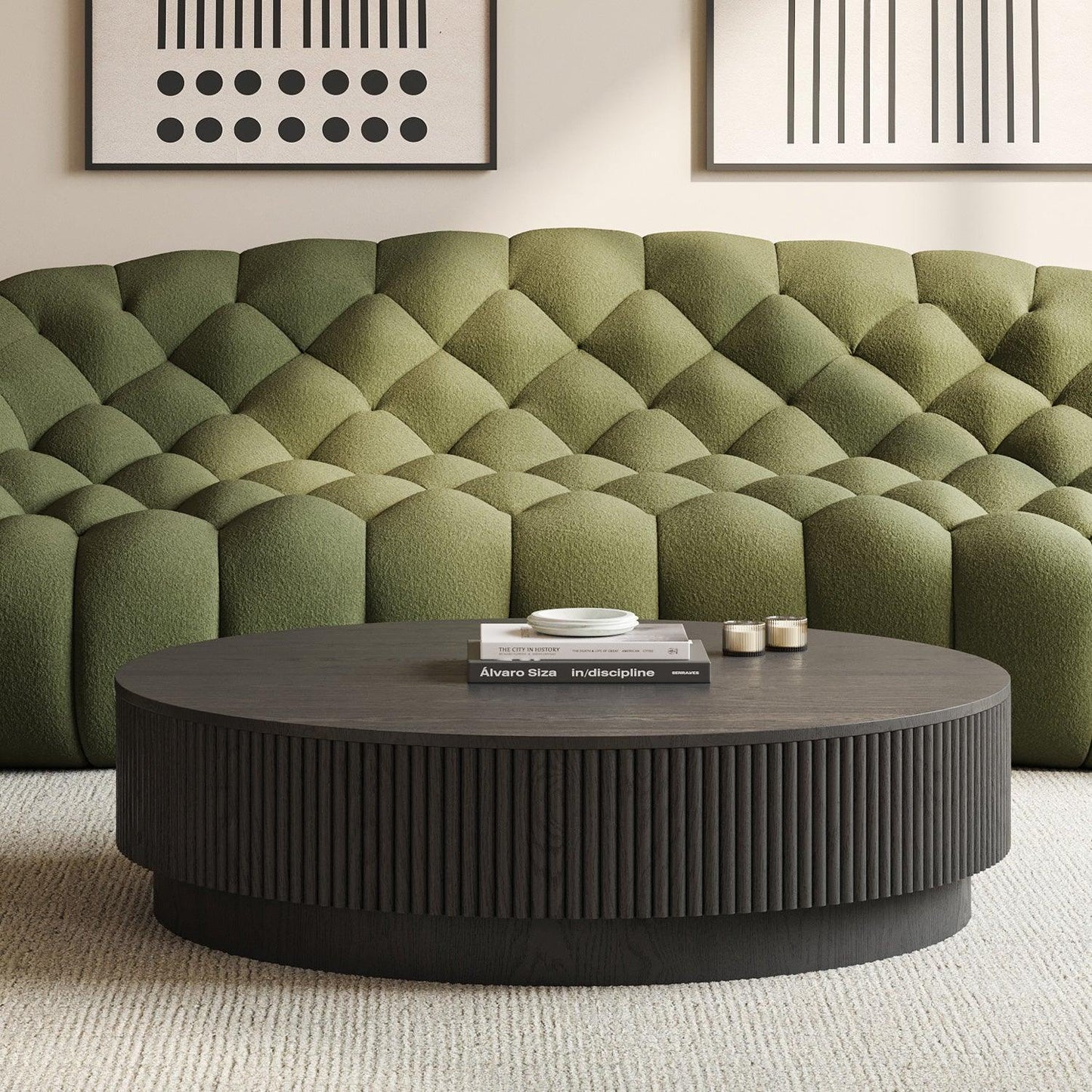 Oxford Coffee Table Black Wood