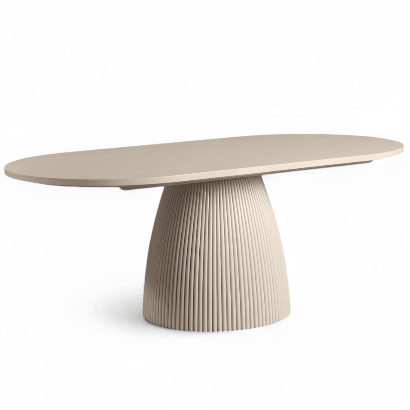 Oxford Rectangular Dining Table Alabaster