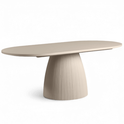 Oxford Rectangular Dining Table Alabaster