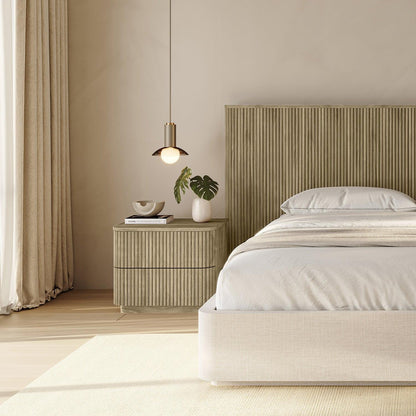 Oxford Nightstand Greige Oak