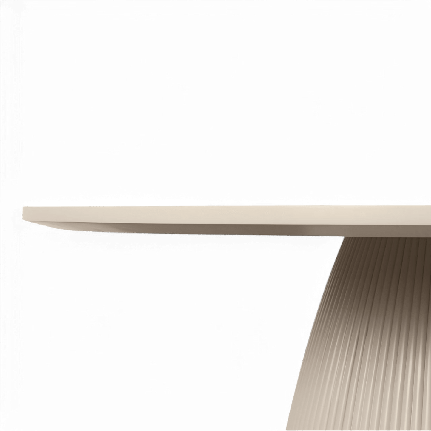 Oxford Round Dining Table Alabaster