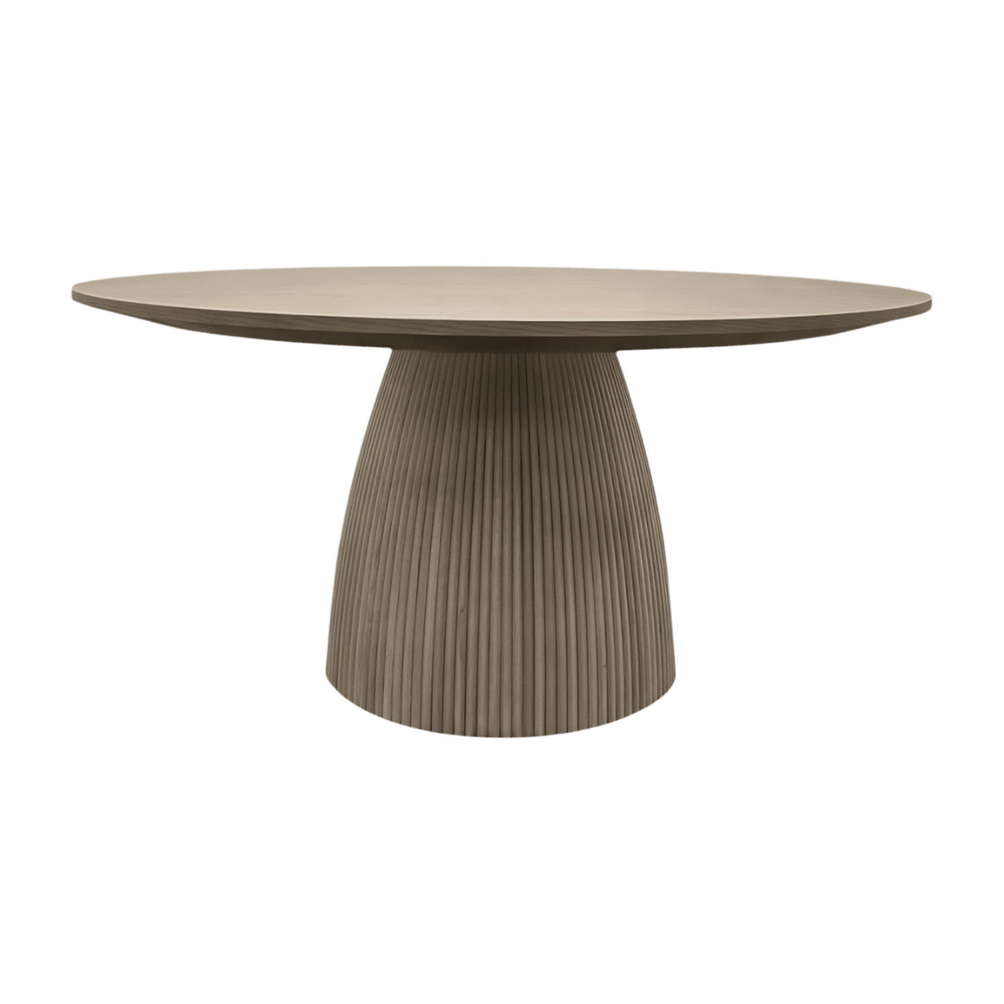 Oxford Round Dining Table Greige Oak