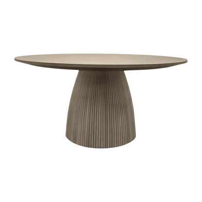 Oxford Round Dining Table Greige Oak