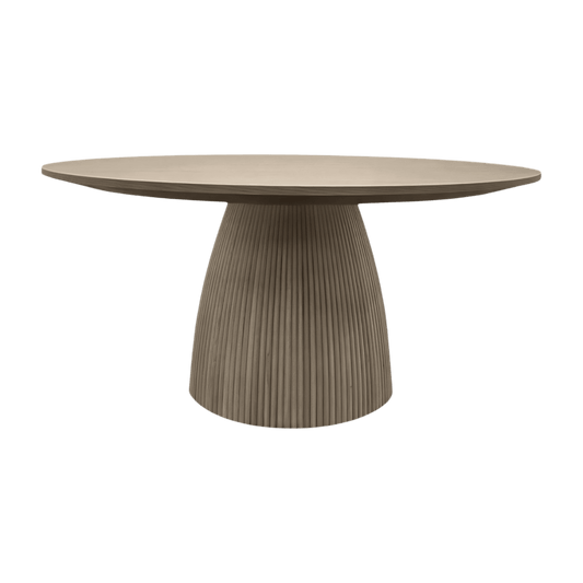 Oxford Round Dining Table Greige Oak