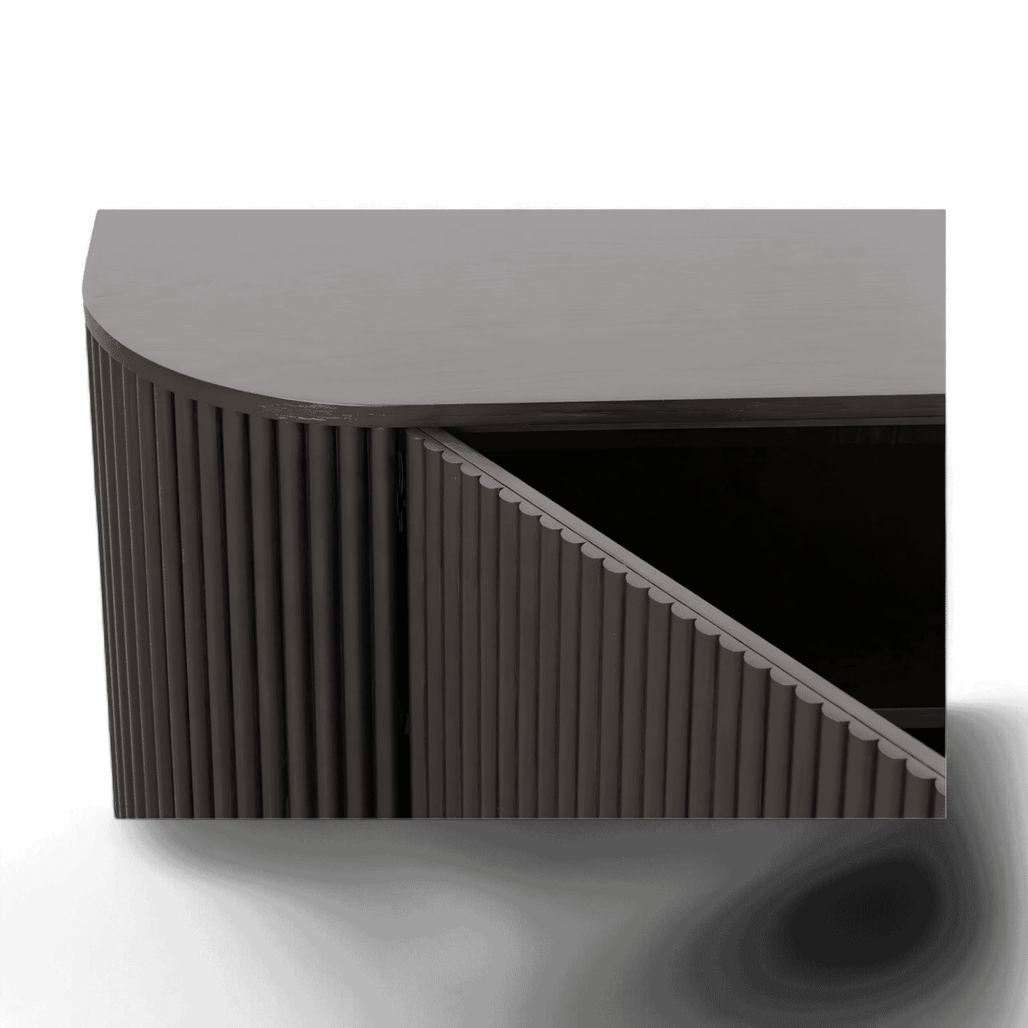 Oxford TV Stand Black Wood