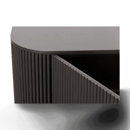 Oxford TV Stand Black Wood