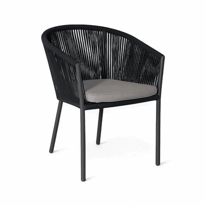 Pahani Outdoor Dining Chair Dark Gray