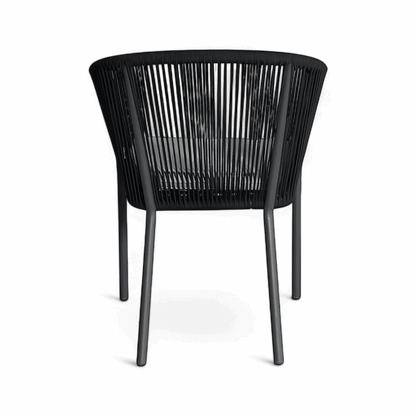 Pahani Outdoor Dining Chair Dark Gray