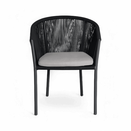 Pahani Outdoor Dining Chair Dark Gray