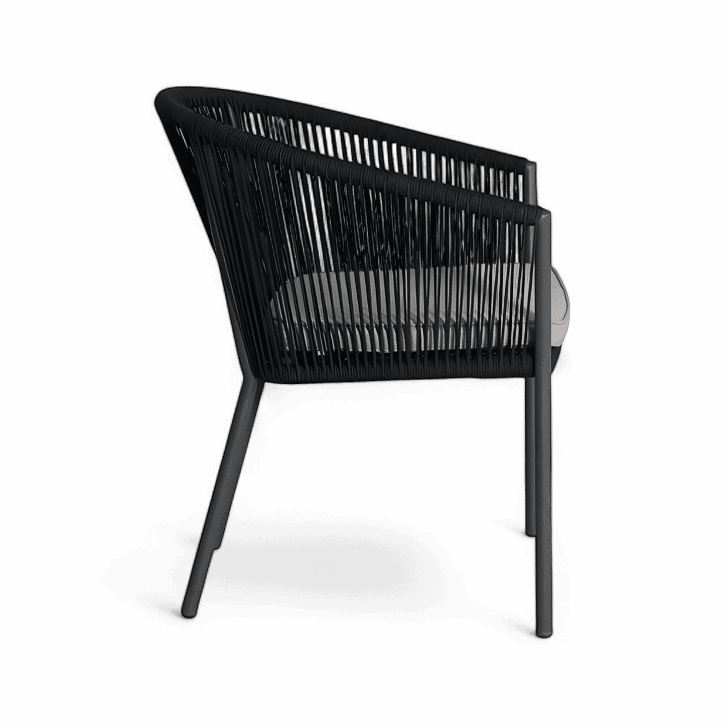 Pahani Outdoor Dining Chair Dark Gray