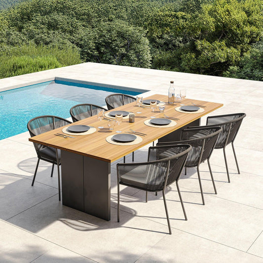 Pahani Outdoor Dining Set Bundle