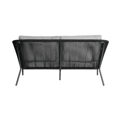 Paia Outdoor 2 Seater Sofa Dark Gray