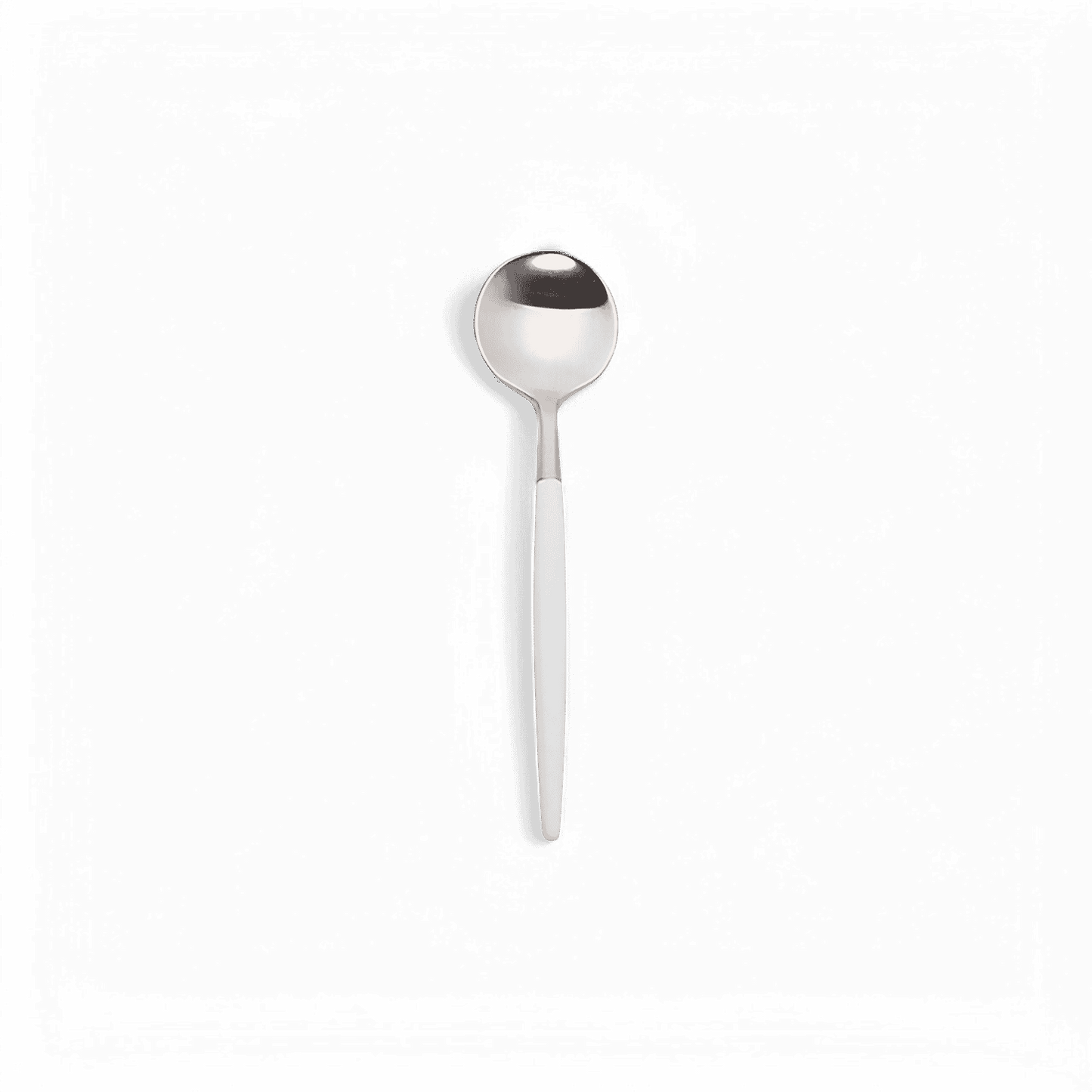 Paradiso White and Silver Silverware Set