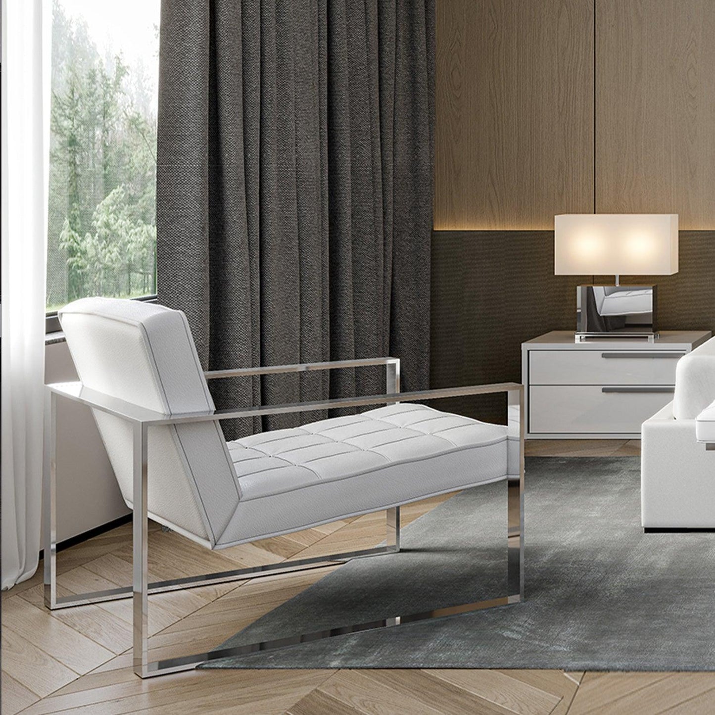 Rivoli Armchair White