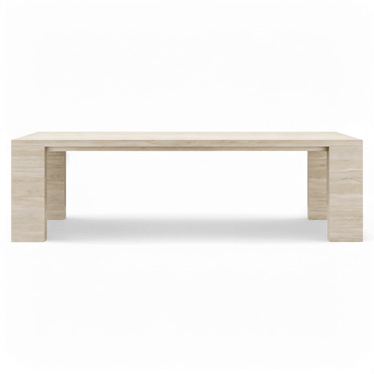 Roma Dining Table Travertine