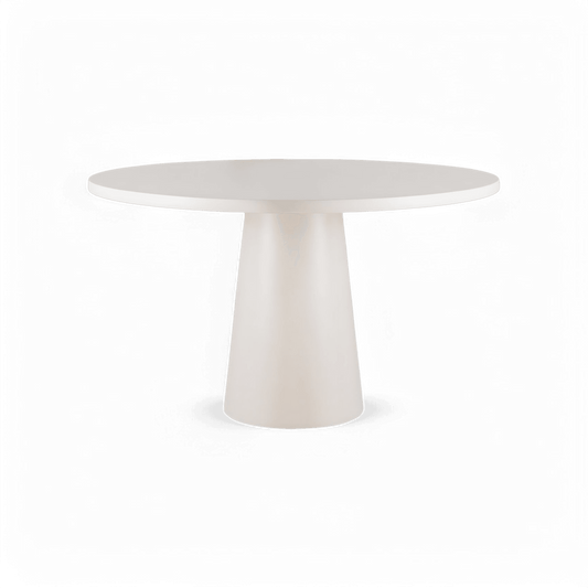 Sable Dining Table Alabaster Micro Cement