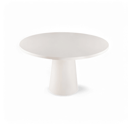Sable Dining Table Alabaster Micro Cement