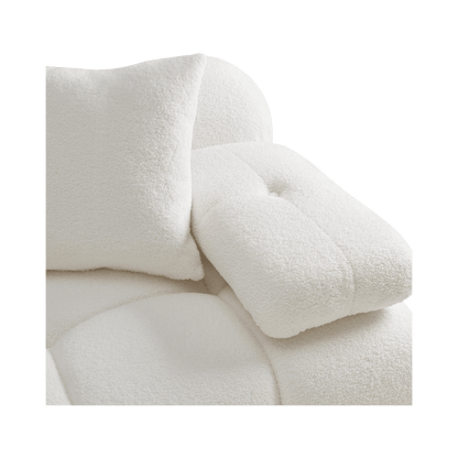 Solace Off White Modular Loveseat