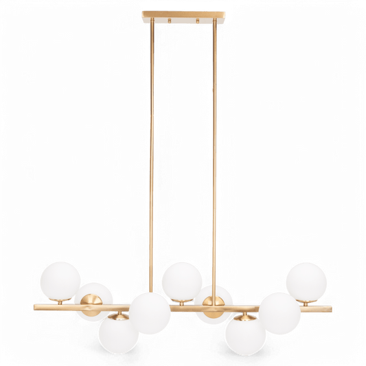 Solara Chandelier Antique Gold
