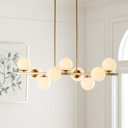 Solara Chandelier Antique Gold