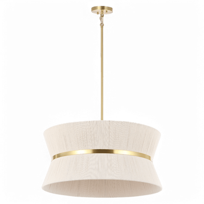 Soleil Chandelier Brass