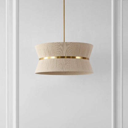 Soleil Chandelier Brass