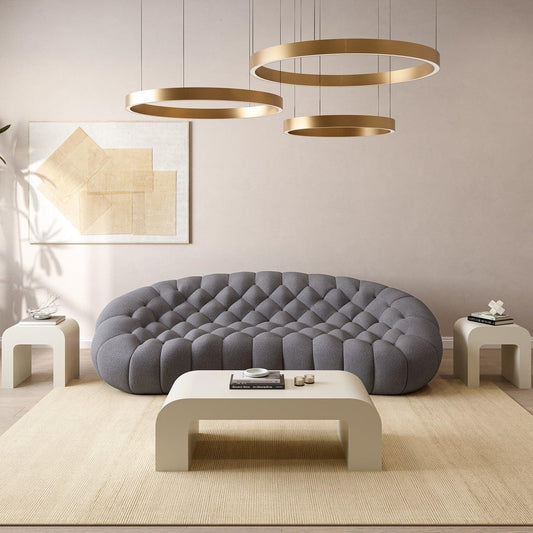 Warby 3 Seater Sofa Grey