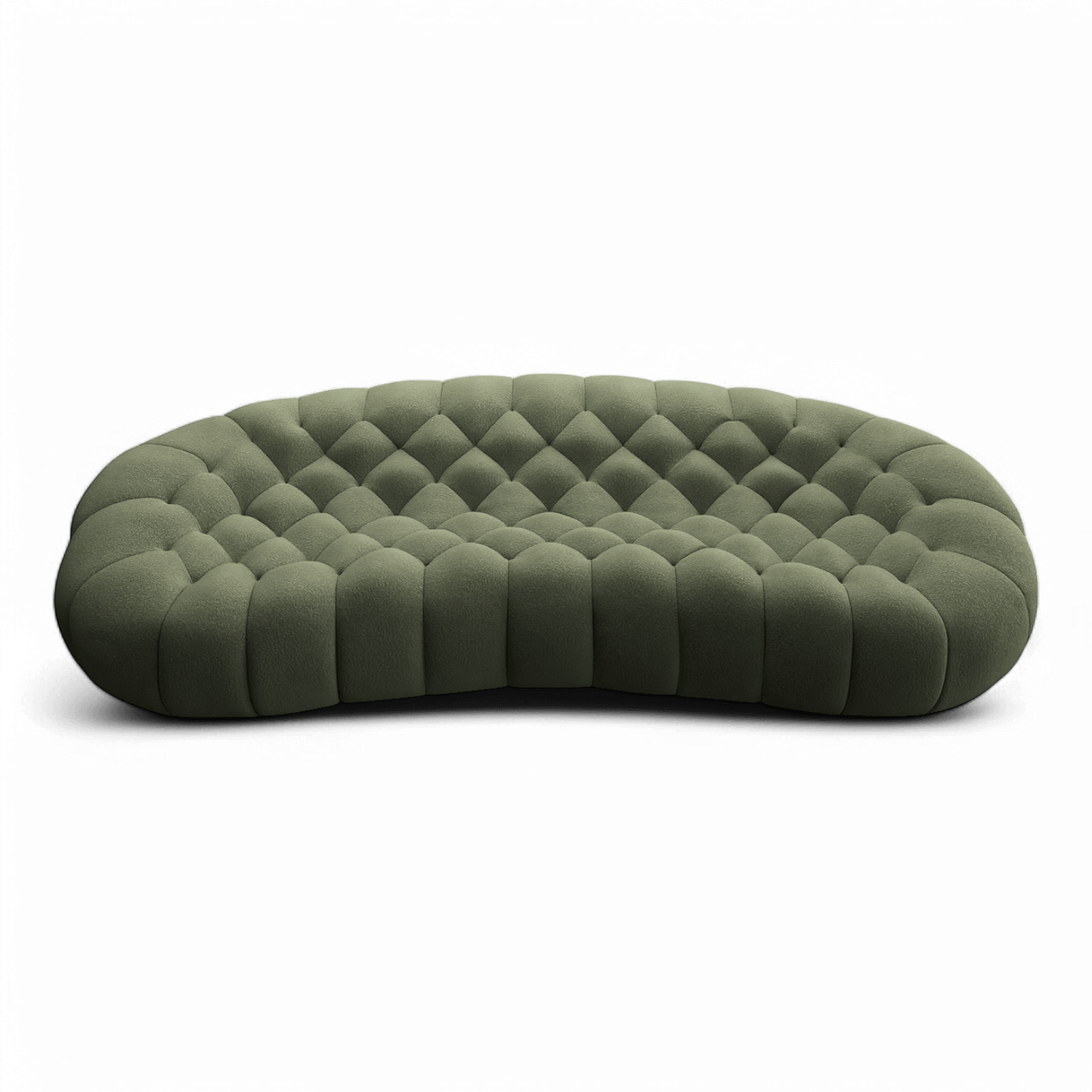 Warby 3 Seater Sofa Green