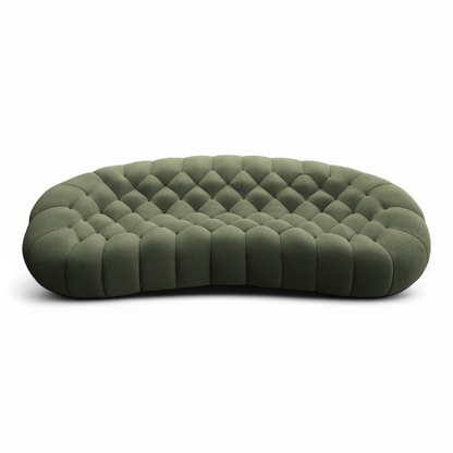 Warby 3 Seater Sofa Green