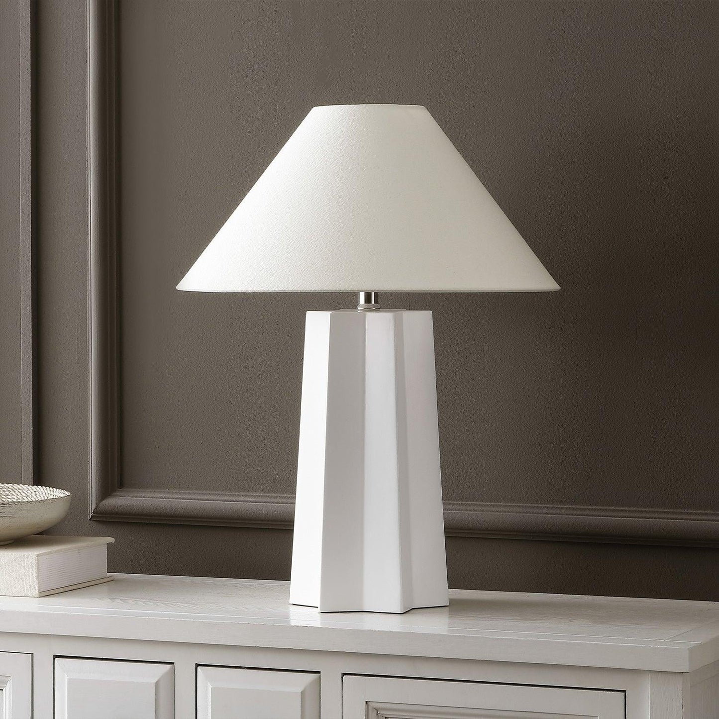 Zephyr Table Lamp White