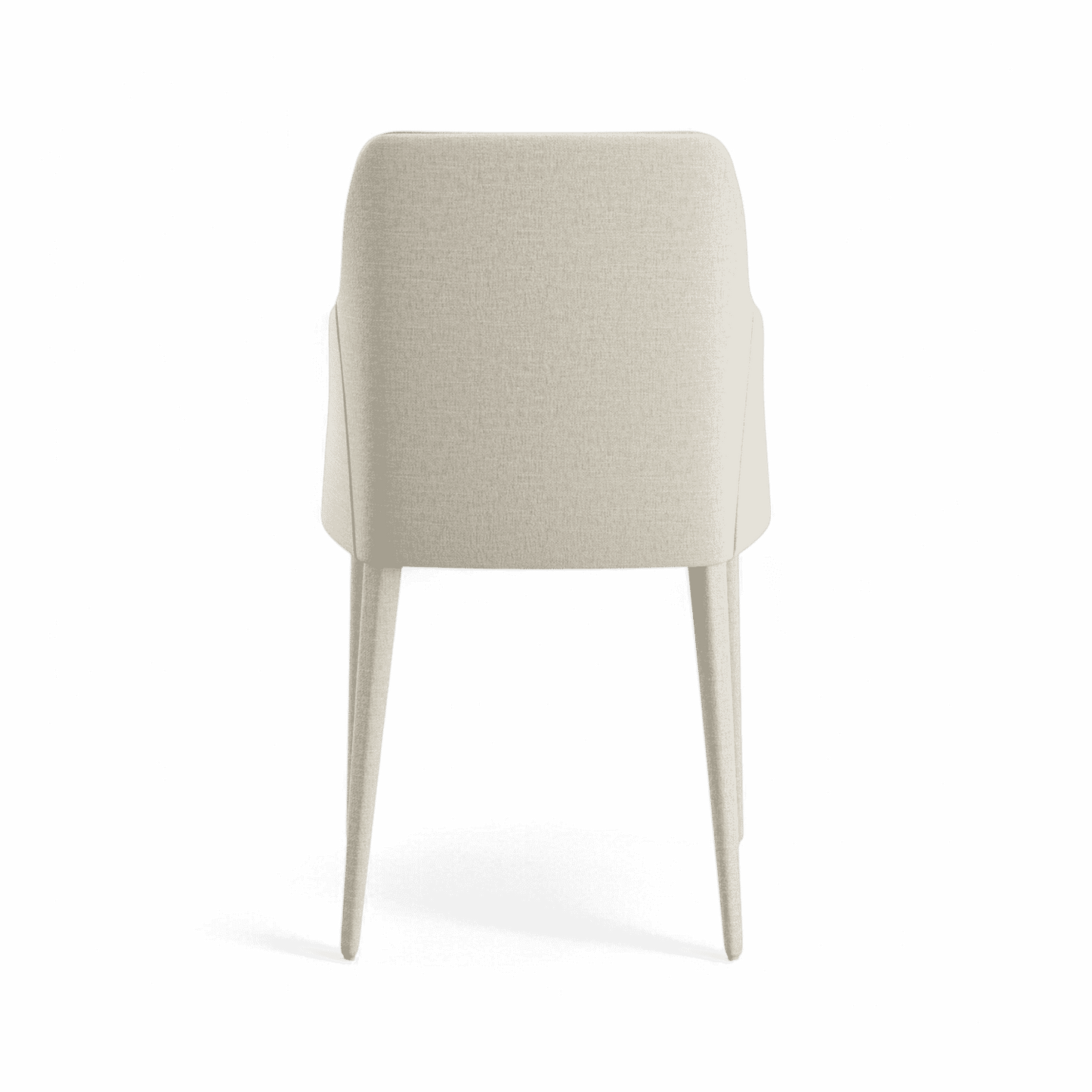 Zeta Dining Chair White Linen