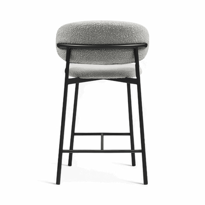 Zoya Counter Stool Gray Boucle