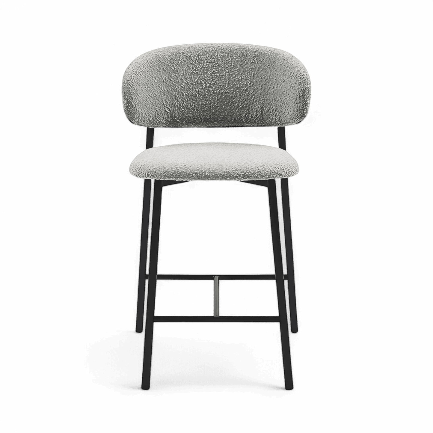 Zoya Counter Stool Gray Boucle