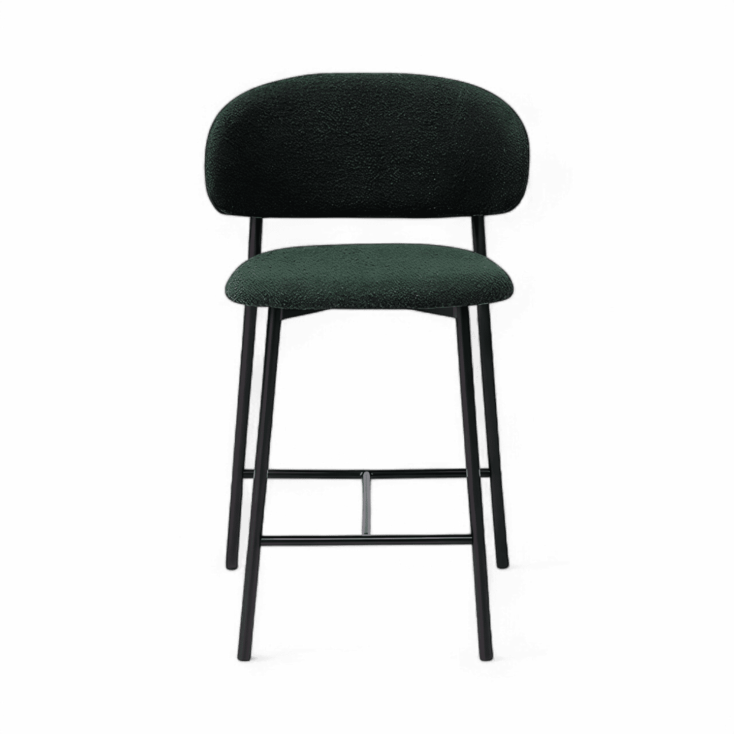 Zoya Counter Stool Green Boucle